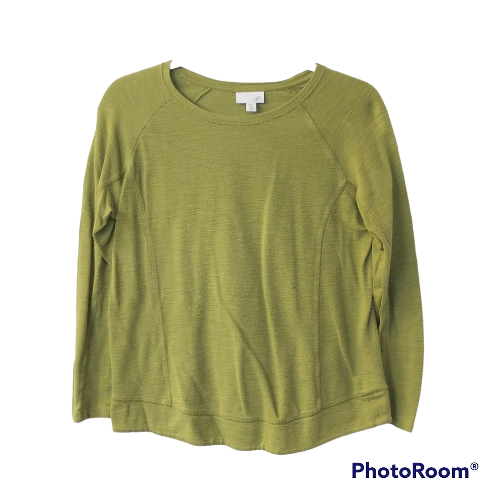 Women's J. Jill Green Long Sleeve Sweater Size XS